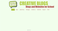 Desktop Screenshot of creativeblogs.net